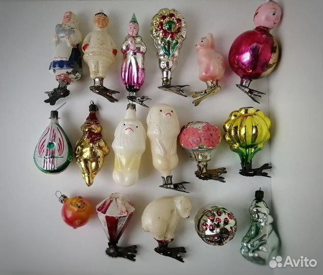 Елочные игрушки СССР