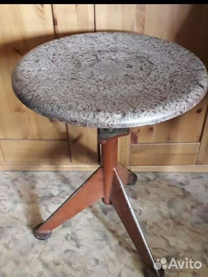 Стул для пианино/синтезатора крутящийся СССР ретро
