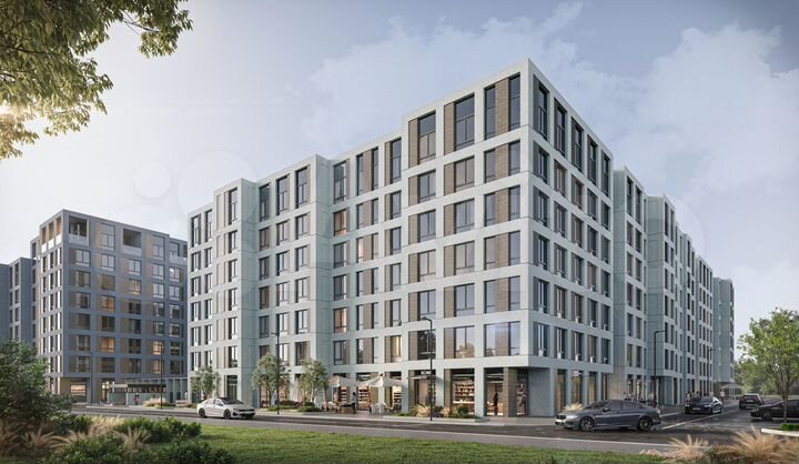 2-к. квартира, 60,4 м², 2/8 эт.