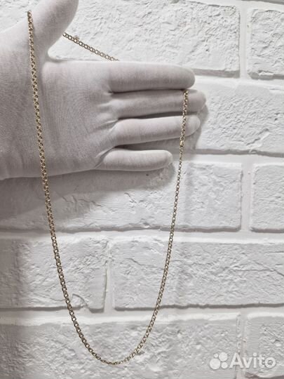 Золотая цепь 585 пробы 8.9 грамма 65см