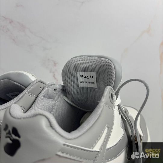 Кеды кожаные мужские Off-White