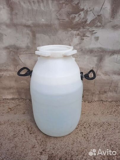 Фляга, Бочка пластиковая (бидон) 50л