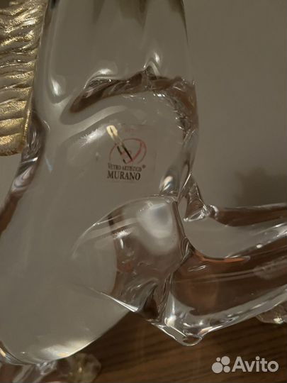 Скульптура Конь из Муранского стекла