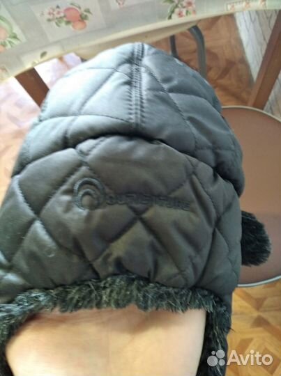 Шапка ушанка мужская