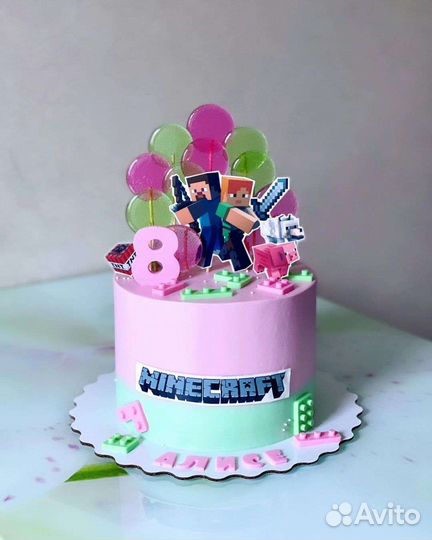 Детские торты,торты на 1год,домашние торты