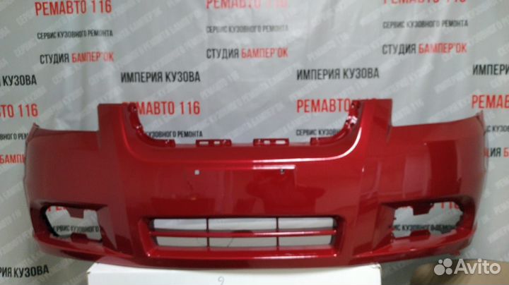 Chevrolet aveo т250 бампер в цвет