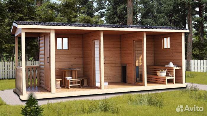 Мобильные бани под ключ