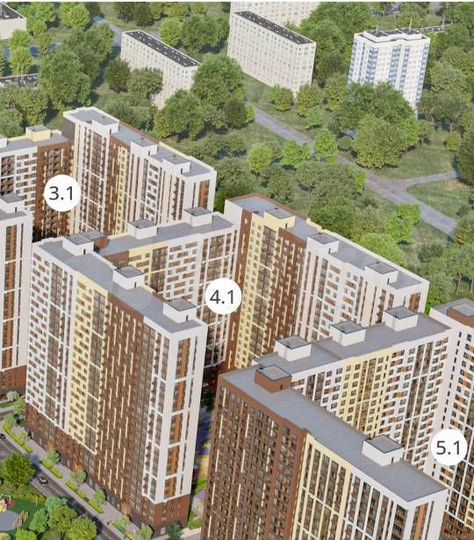 3-к. квартира, 59 м², 10/27 эт.