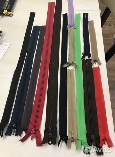 Продам молнии 14 шт