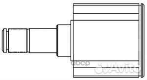 Шрус внутренний к-т audi A3 (8P1) 661011 GSP