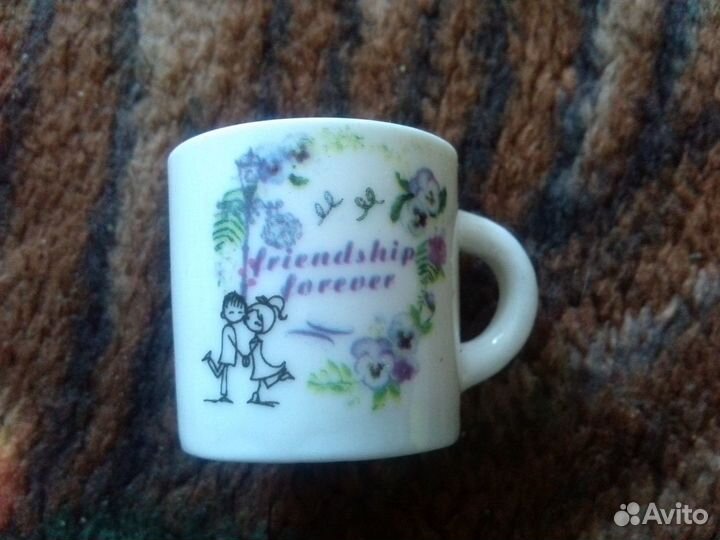 Минипосуда : кружка (фарфор) импорт Европа