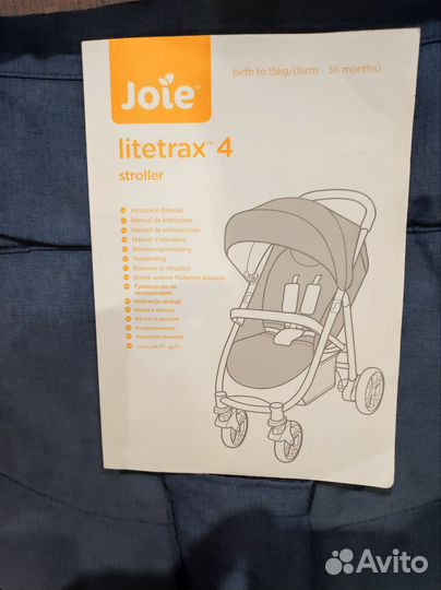 Прогулочная коляска Joie litetrax 4