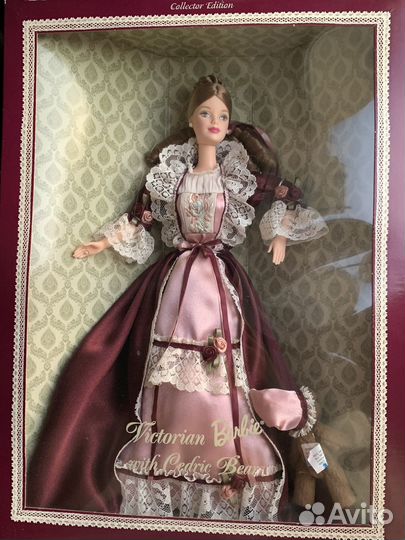 Викторианская Барби с мишкой Victorian Barbie