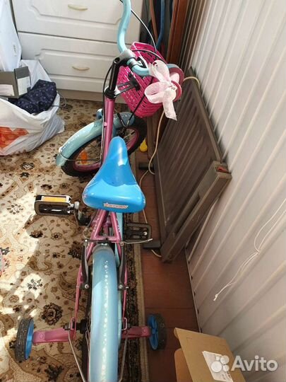 Велосипед на возраст 4-10 лет