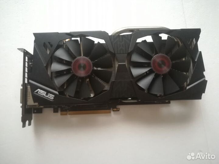 Видеокарта asus strix GeForce gtx 970 4 gb