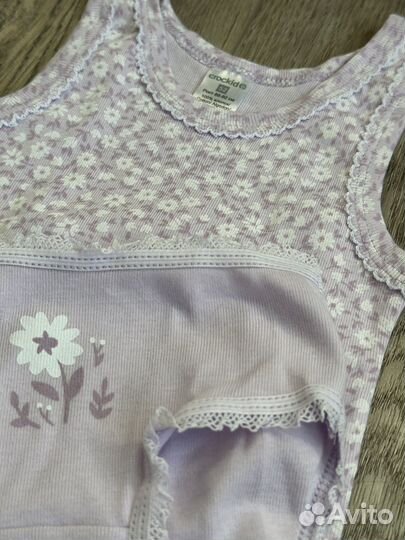 Маечки и трусики crockid для девочки новые