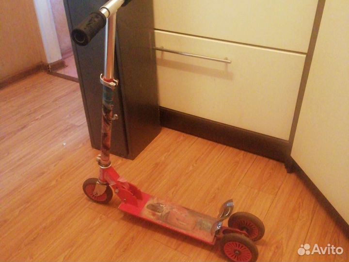 Самокат детский двухколесный бу