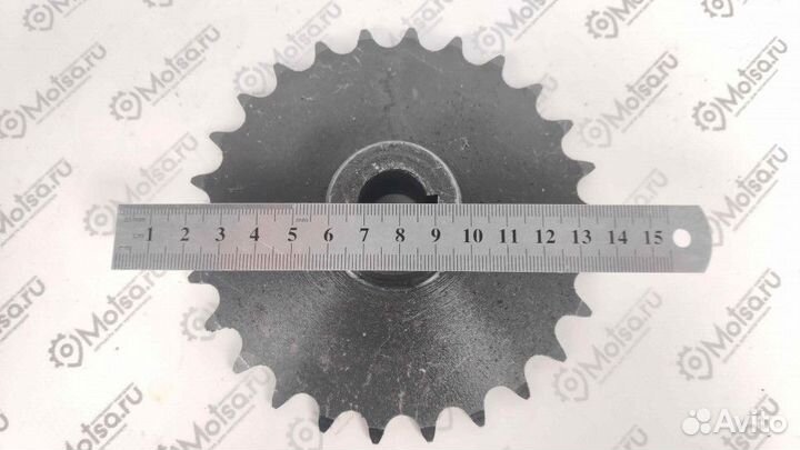 Звезда ведомая большая (Z26, d20мм, шаг 15,875