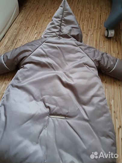 Зимний конверт на овчине 