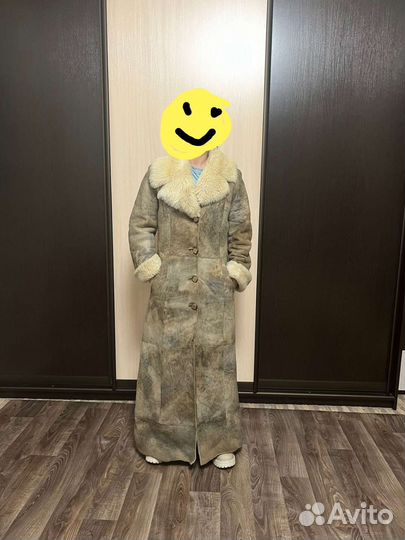 Дубленка натуральная женская размер 42-44