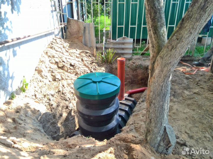 Септик Евробион 3 с переливом