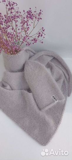 Шапка и бактус пух норки