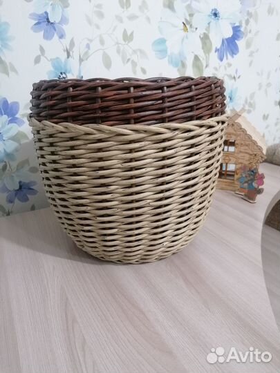 Кашпо из полиротанга