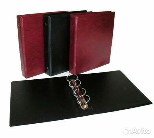 Альбомы на кольцах для монет и банкнот