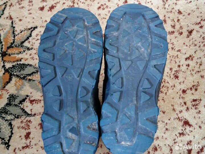 Детские резиновые сапоги 35 размер