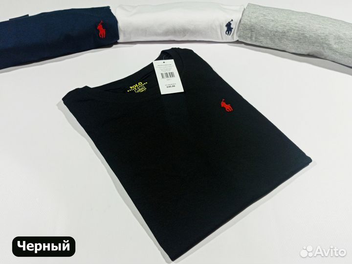 Футболка Polo Ralph Lauren LUX 4 цвета 2024