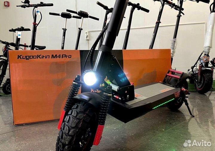 Электросамокат Kugoo Kirin M4 Pro 18Ah (2023)