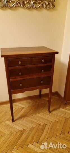 Тумба высокая с 3 ящиками