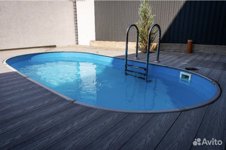 Бассейн морозостойкий каркасный напрямую с завода