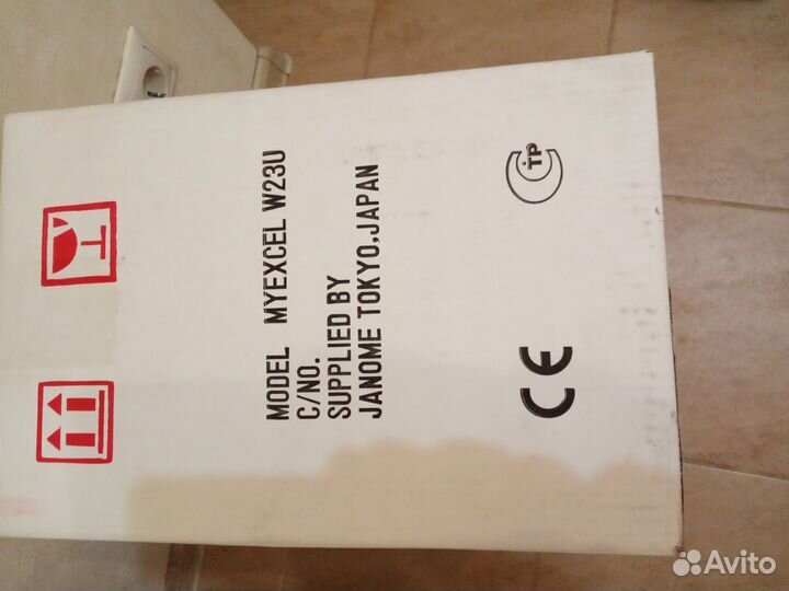 Швейная машина janome MY excell W23U