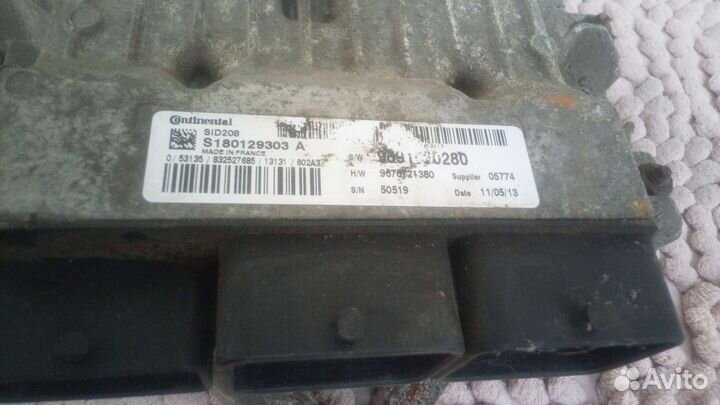 Блок управления citroen jumper