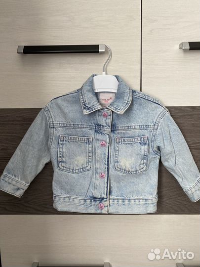 Джинсовка для девочки 80р