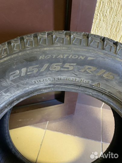 Шина 215/65/16 Pirelli зимняя