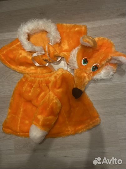Костюм лисы прокат