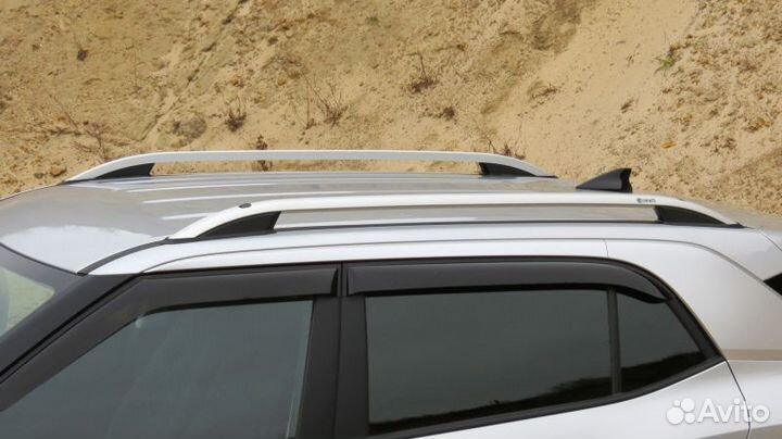 Рейлинги Hyundai Creta 2021-silver / Can Otomotiv