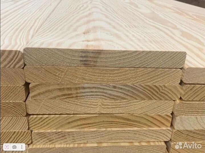 Террасная доска из сосны