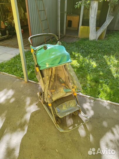 Санки-коляска