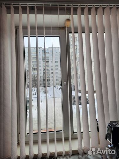 Жалюзи вертикальные тканевые бу