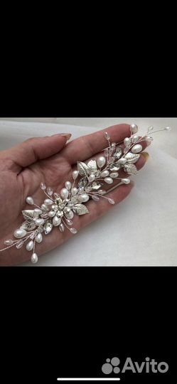 Свадебная веточка, диадема