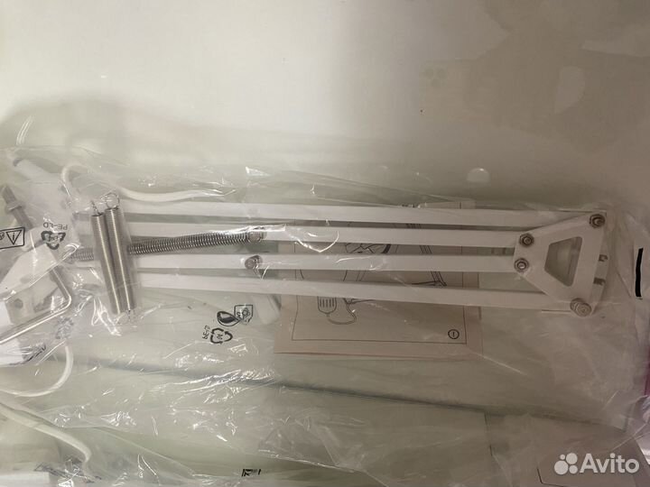 Лампа настольная для маникюра новая