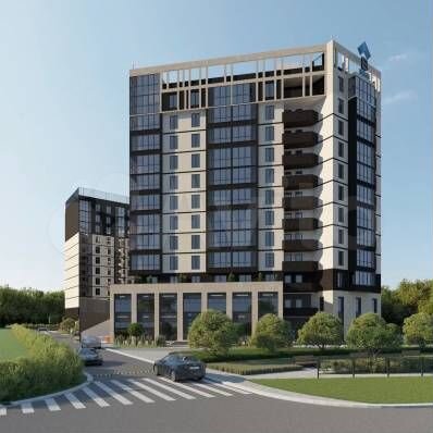 1-к. квартира, 37,1 м², 2/12 эт.