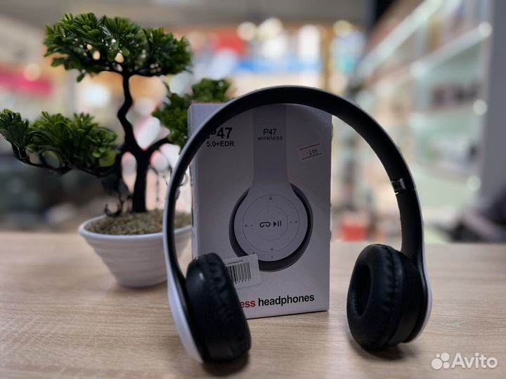 Беспроводные наушники P47 (Новые, гарантия)