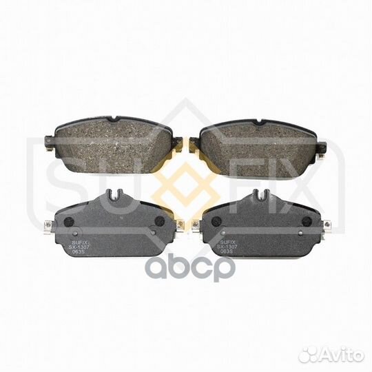 Колодки тормозные дисковые перед прав/лев M