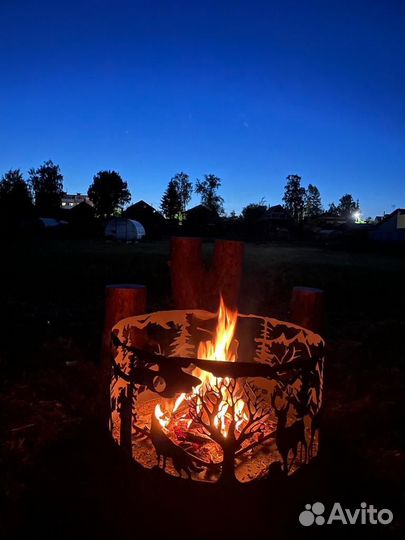 Костровая чаша очаг
