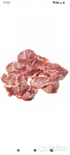 Мясо свинины щёк домашние