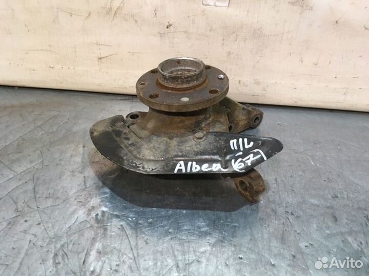 Кулак поворотный ступица в сборе передний левый